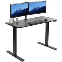 47" Sit/Stand Desk Black