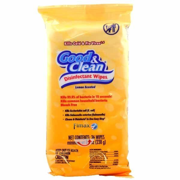 Lingettes désinfectantes Good & Clean