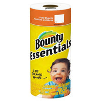 Bounty White Essentials Paper Towels - 1 Regular Roll