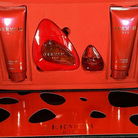 Vermeil Red Pour Femme By Vermeil 4pc Gift Set 3.0oz/90ml Edp For Women