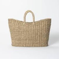
              Panier ovale conique de 19" X 9" X 16" Natural - ThresholdTM conçu avec Studio Mcgee
            