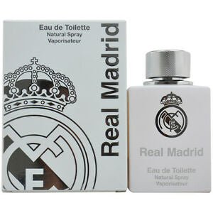 Air Val International Real Madrid Eau De Toilette For Men | 3.4 Oz / 100 mal - Spray - New 2020 Packaging