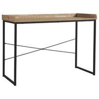 Industrial Home Office Computer Desk with Bookshelves