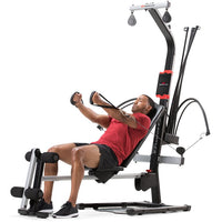 
              Bowflex PR1000 Home Gym Weight Lifting Avirage aérobie et banc pliant vertical
            