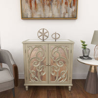 
              Wood Glam Cabinet
            