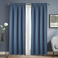 CURTAIN PNLS CURTNWK SOLID TEAL