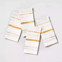 Napkins Stripe Sour Cream Multi Stripe - Hearth & Handâ„¢ with Magnolia