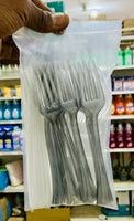 
              Plastic 10 Spoons,10 Forks, 10 Knives
            