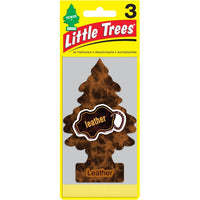 
              Petits désodorisant Little Trees Parfum en cuir Paquet de 3 MCI
            