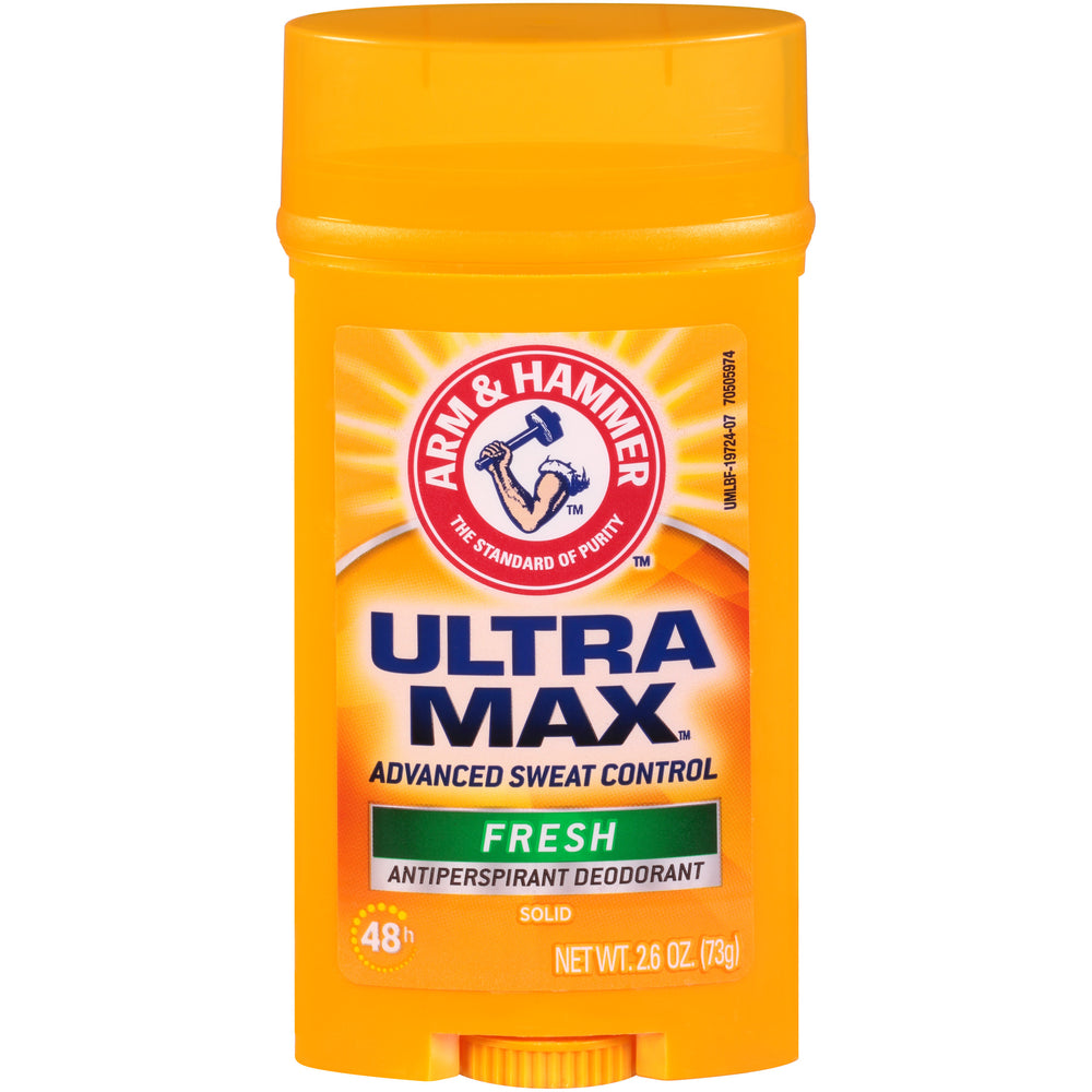 ARM & HAMMER Ultra MAX Deodorant- Fresh- Solid Wide Stick 73g