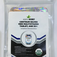 Assi's Secret Centrum Silver Adult Multivitamin Men Table 50+ / 30g