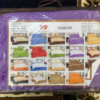 3pcs Couverture 3 Places Dimension 2.2x2.4m-Taie D’oreiller: 60x80cmx2
