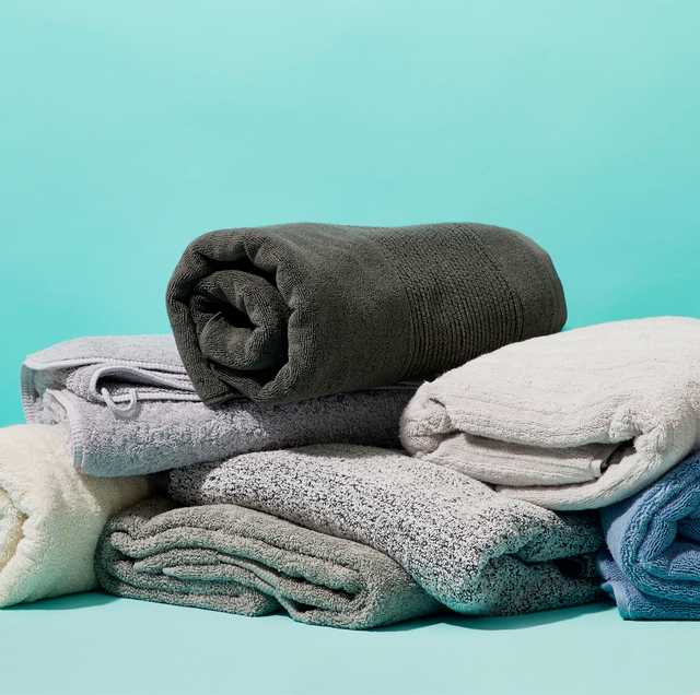 Hotel Style Turkish Cotton Textured Bath Towel Collection, Bath Towel, Teal - 1