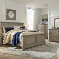 Queen Size Bed, Dresser, Nighstand,Chest, & Mirror