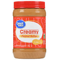Great Value Creamy Peanut Butter, 40 oz DLC: 23/JUIN/20