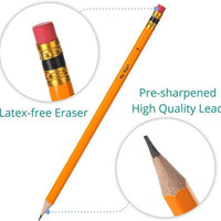 Pencils W Erasers Simplify 1pk. BKO