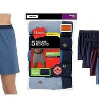 Hanes Men's 5-Pack Knit Comfortsoft Boxers, XL/XG