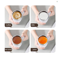 
              Tasse à café à remuer automatique  avec couvercle Tasse à café à remuer magnétique automatique de 380mL
            