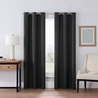 
              42"x84" Windsor Blackout Curtain Panel Charcoal - Eclipse
            