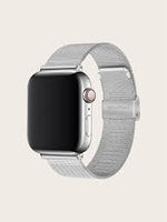 
              Boîtier en acier inoxydable argent, Bracelet Milanais: 38/40/41mm Silver
            