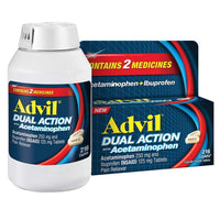 Dual Action with Acetaminophen -- 36 Caplets DLC : 05/23 MCI