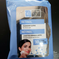 global beauty care retinol wipes 30ct