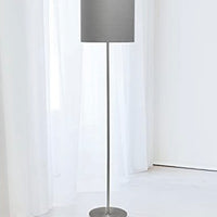 Simple Designs LF2004-GRY Floor Lamp, Gray