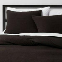 
              King Micro Texture Duvet Cover & Sham Set Black - Project 62™ + Nate Berkus™
            