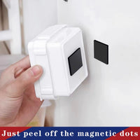Grands carrés magnétiques avec support adhésif 100 autocollants magnétiques flexibles (chacun 1" x 1", 0,08" d'épaisseur) Points magnétiques collants