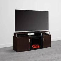 
              Ameriwood Home Delmar Electric Fireplace Tv Console For Tvs Up To 180cm
            