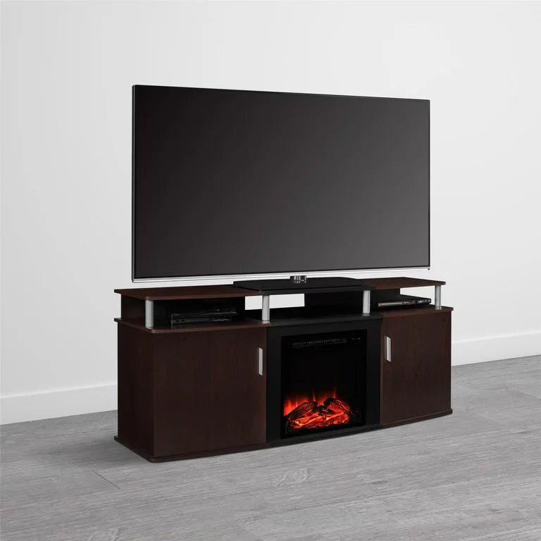 Ameriwood Home Delmar Electric Fireplace Tv Console For Tvs Up To 180cm