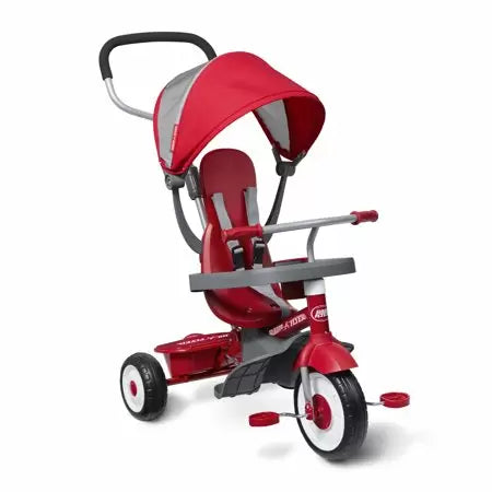 Radio Flyer 4-in-1 Stroll n Trike Grows with Child Red
