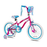 
              18" Mischief Girl's Bike BMX Style Handlebars Kids Training Wheel Bicycle Pink. MOUA
            