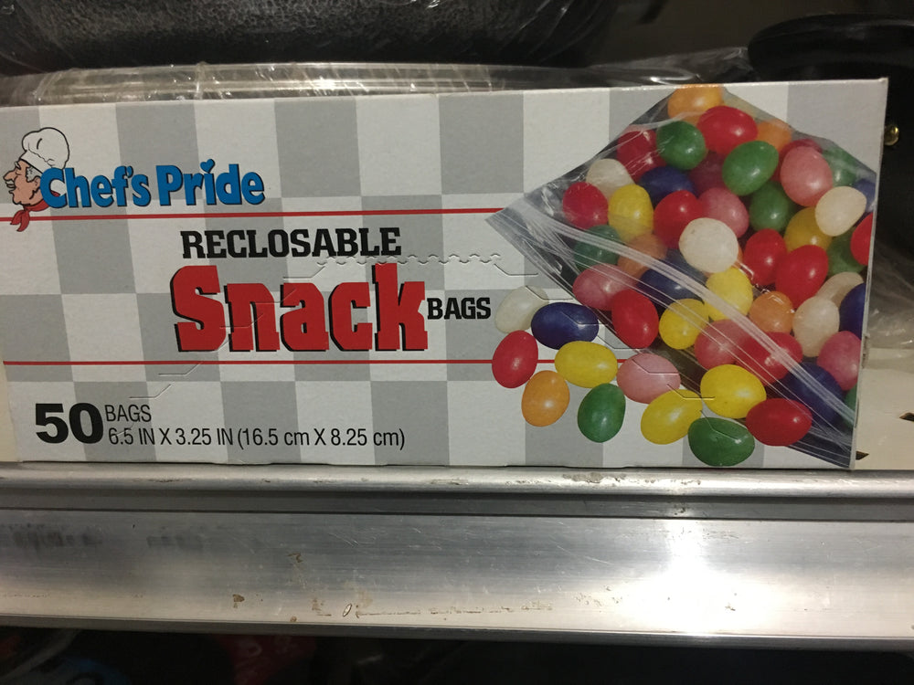 Chef’s pride Reclosable snack 50 Bags