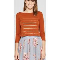 Women's Striped 3/4 Sleeve
