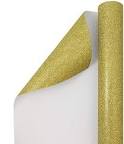Glitter Christmas Gift Wrap Gold - Wondershop™