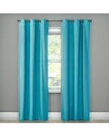107cm x 213cm Windsor Blackout Curtain Panel Teal - Eclipse One Panel
