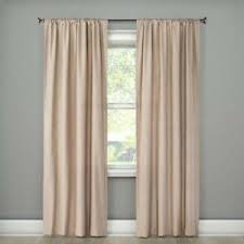 106 x 213 Heathered Thermal Room Darkening Curtain Panel Tan - Room Essentialsa One Panel