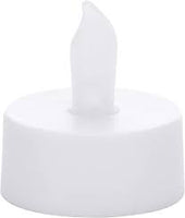 
              12ct Twist-Flame LED Tealight Candles White - Room Essentialsa
            