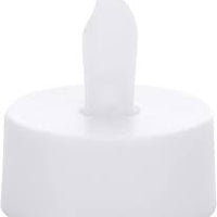 12ct Twist-Flame LED Tealight Candles White - Room Essentialsa