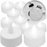 
              12ct Twist-Flame LED Tealight Candles White - Room Essentialsa
            