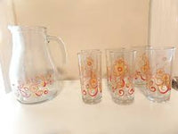 Glass + Pitcher set of 7 - Ensemble 7-pieces