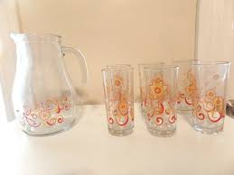 Glass + Pitcher set of 7 - Ensemble 7-pieces
