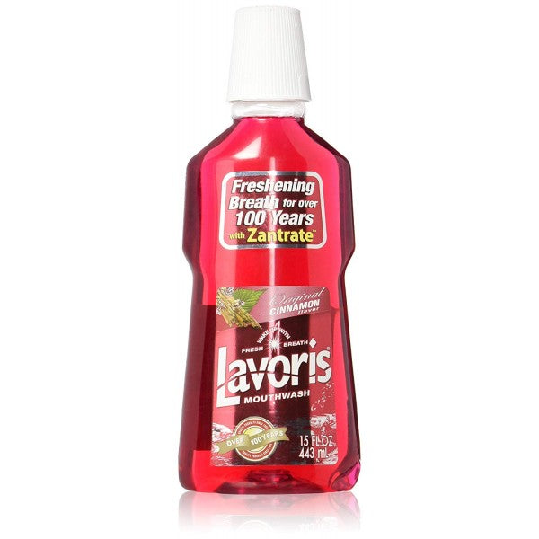 Lavoris Mouthwash Original Cinnamon 18 FL Oz 532 mL