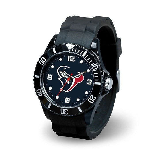 Rico Industries NFL Houston Texas Men's Sport Watch in Black