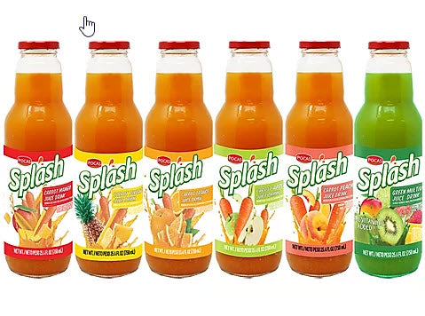 Pocas Splash (Mango) Carrot Juice Drink 750mL DLC: 19-MAR2021