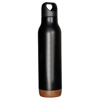 20 oz (591 ml). Stainless Steel Water Bottles with Cork Base
