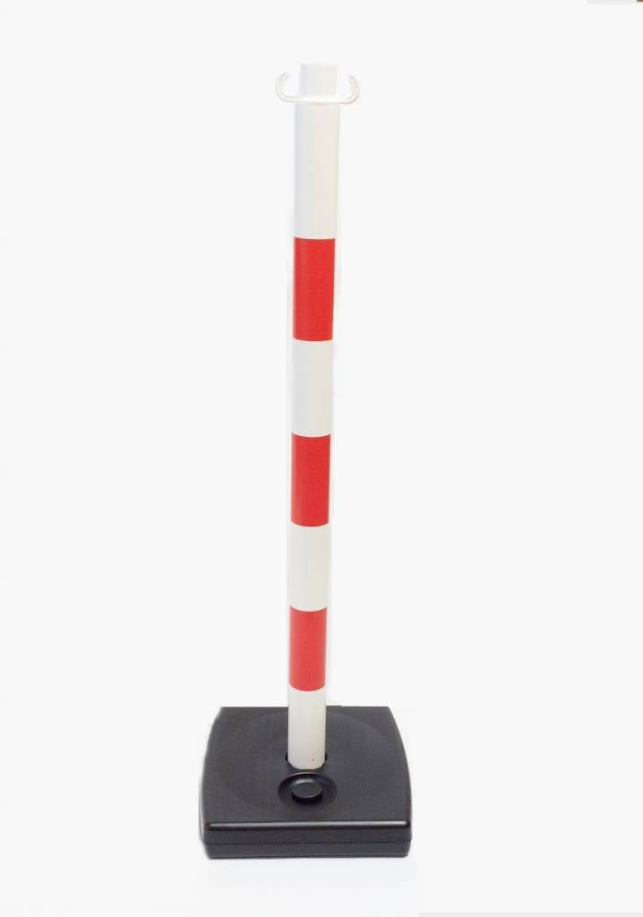 Warning Pole 90cm Weighted Base