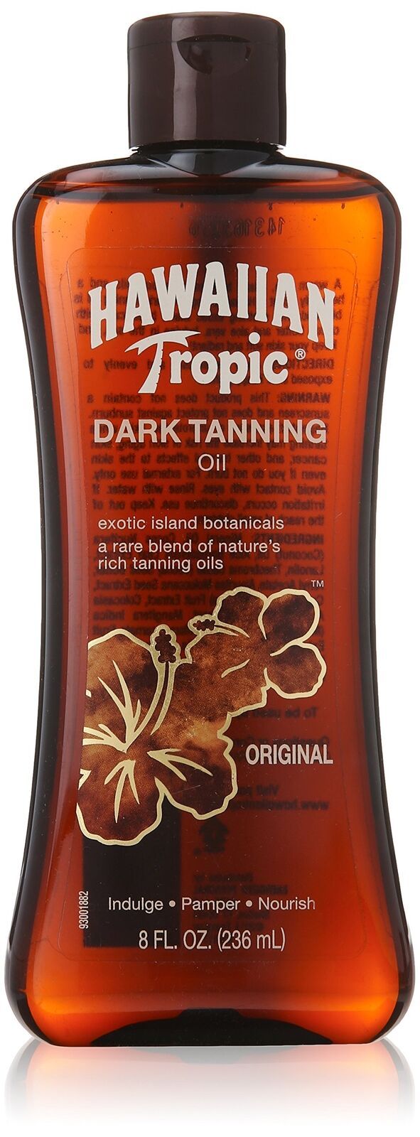 H/Trop Dark Tanning Oil 8Oz/236 mL