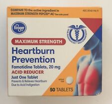 Kroger® Maximum Strength  Heartburn Prevention, 50 Tablets